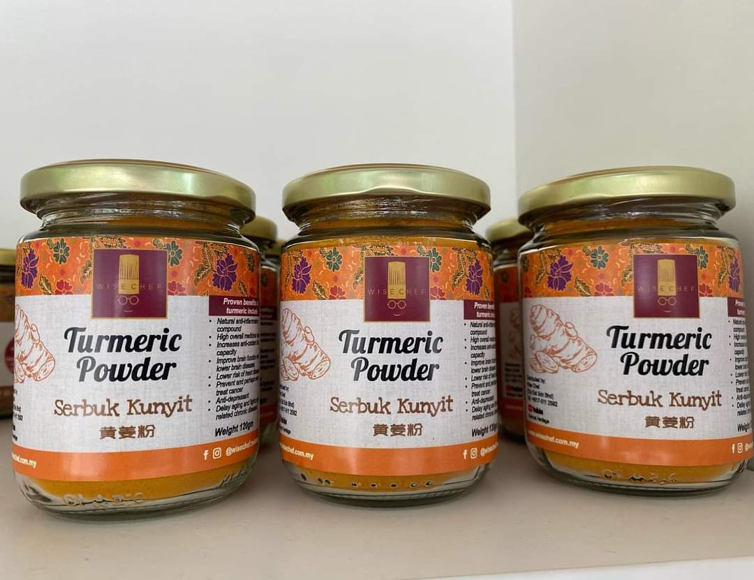 Turmeric Powder (Serbuk Kunyit) (100g)